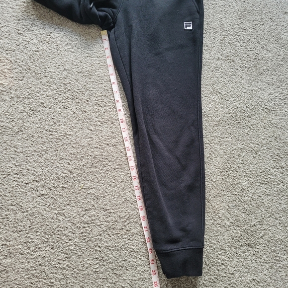 Black Drawstring Joggers | Size Small | Fila - Picture 4 of 5